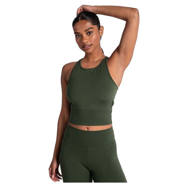 Lole Ærmeløs T-shirt Comfort Stretch Grøn L Kvinde