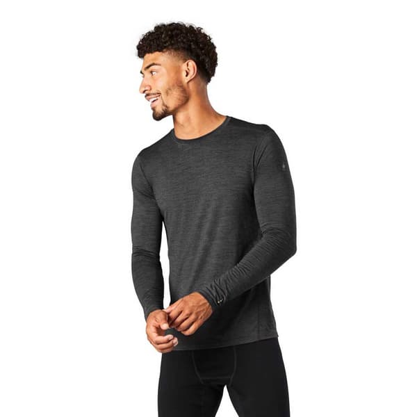 Smartwool Pitkähihainen T-paita Classic All-season Merino Musta M Mies