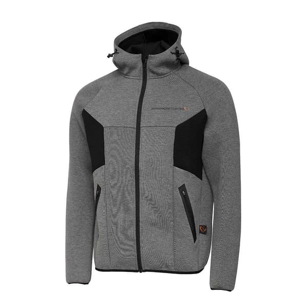Savage Gear Sweatshirt Med Fuld Lynlås Tec-foam Zip Grå L Mand