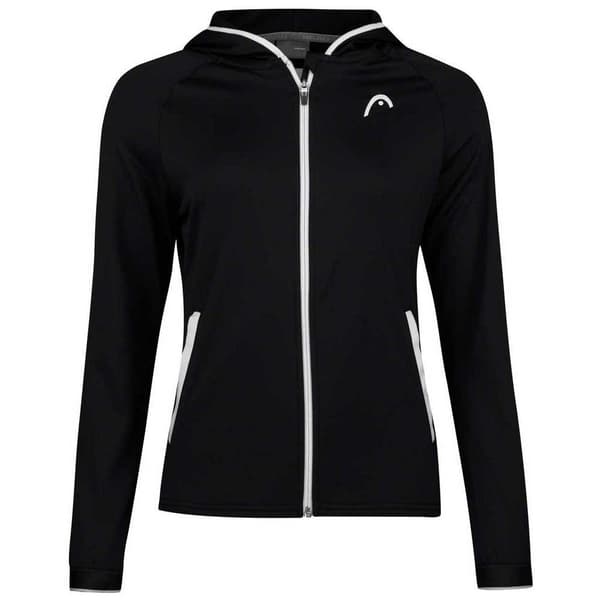 Head Racket Fuld Lynlå Sweatshirt Breaker Sort S Kvinde