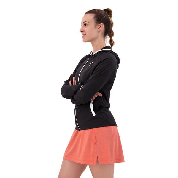 Head Racket Fuld Lynlå Sweatshirt Breaker Sort S Kvinde