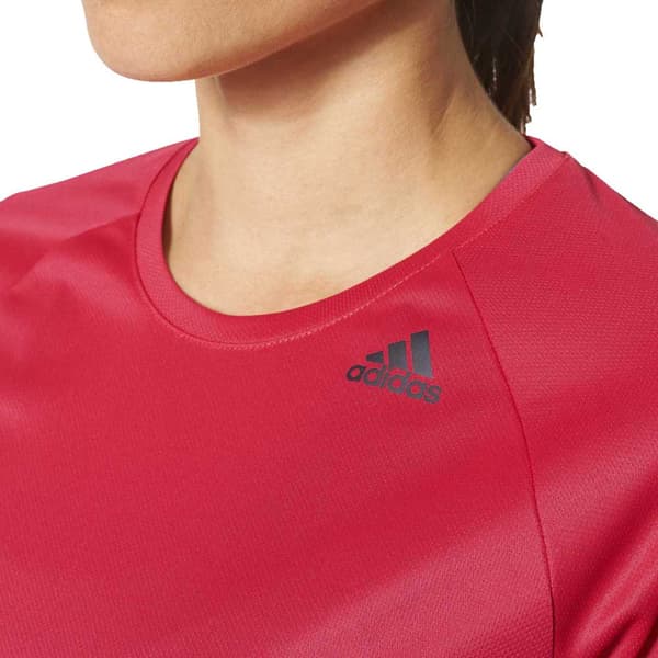 Adidas Långärmad T-shirt Design 2 Move Rosa 2XS Kvinna