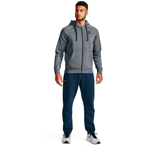 Under Armour Hættetrøje Rival Fleece Fz Grå XL / Regular Mand