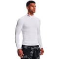 Miniatyrbillede 1 af 6: Under Armour Langærmet T-shirt Coldgear Armour Comp Mock Hvid L / Regular Mand
