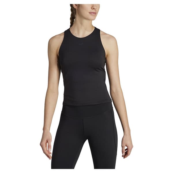 Adidas Ärmlös T-shirt Yoga Studio Svart 2XS Kvinna