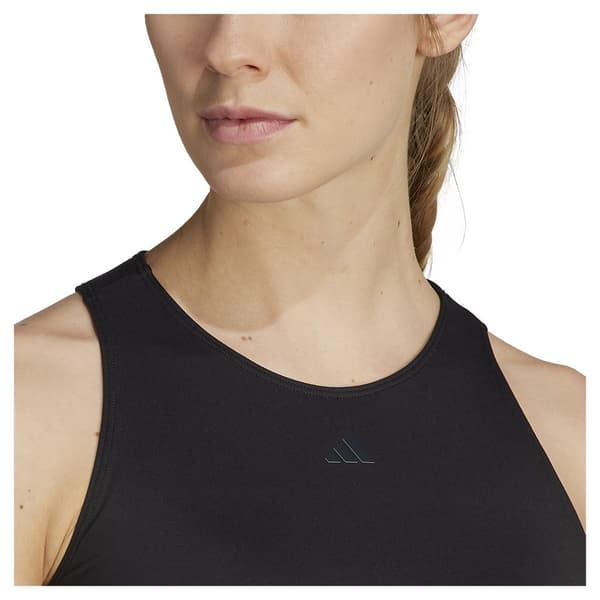 Adidas Ärmlös T-shirt Yoga Studio Svart S Kvinna