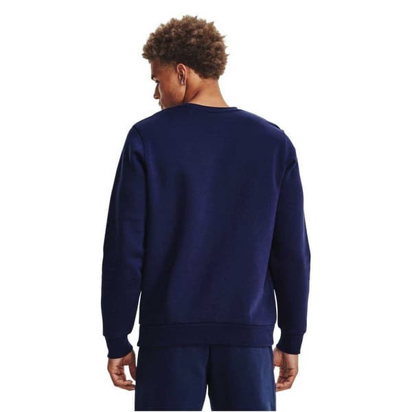 Under Armour Sweatshirt Essential Fleece Crew Blå S / Regular Mand