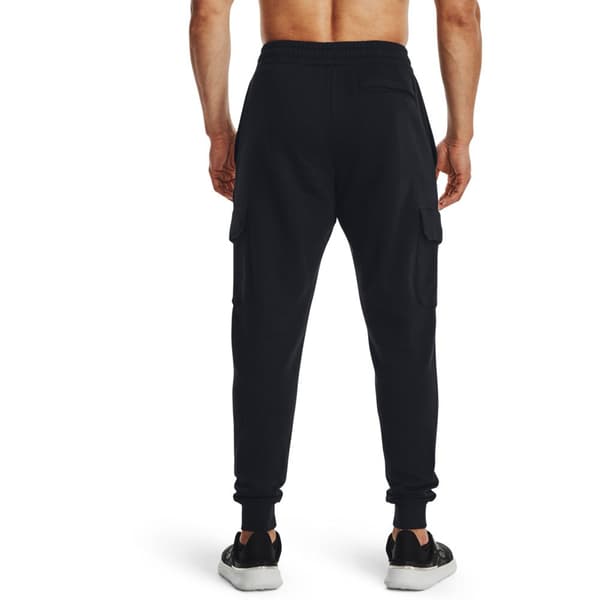 Under Armour Cargo Joggere Rival Fleece Sort L / Regular Mand