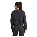 Miniatyrbillede 2 af 6: Adidas Sweatshirt Power Cover Up Sort M / Regular Kvinde