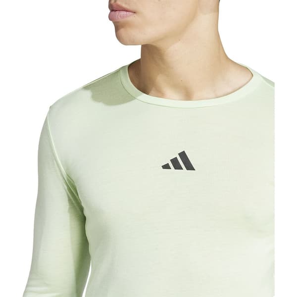 Adidas Långärmad T-shirt Wo Grönt 2XL Man