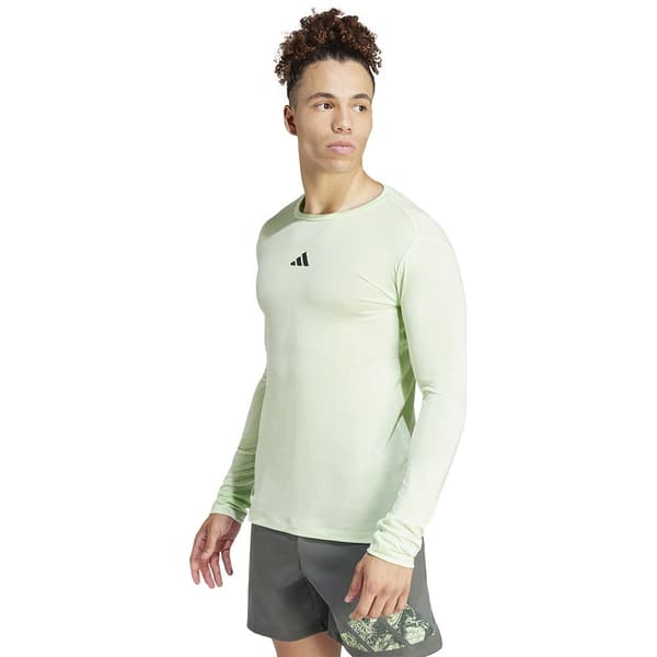 Adidas Långärmad T-shirt Wo Grönt L Man