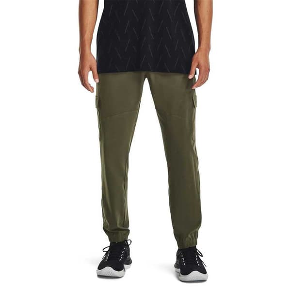 Under Armour Byxor Stretch Woven Cargo Grönt M Man