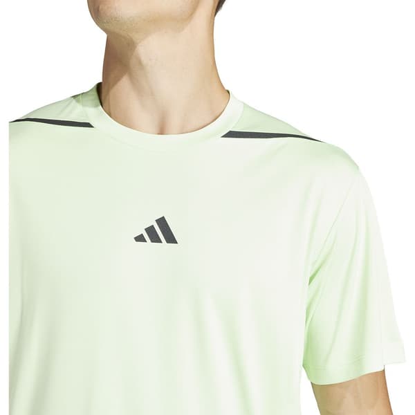 Adidas Lyhythihainen T-paita Designed For Training Adistrong Workout Vihreä XL Mies