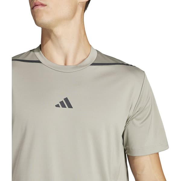 Adidas Kortärmad T-shirt Designed For Training Adistrong Workout Grönt L Man