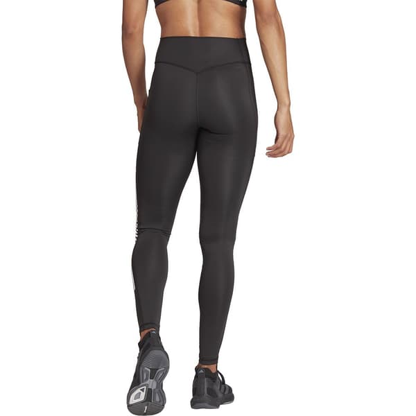 Adidas Stripes Leggingsit Opt 3 Musta S Nainen