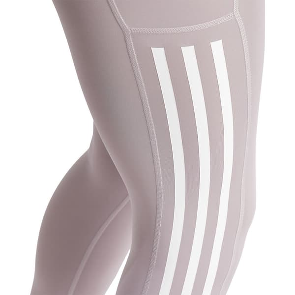 Adidas Stripes Leggingsit Opt 3 Violetti L Nainen