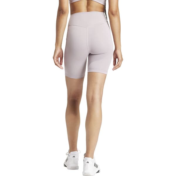 Adidas Korte Leggings Optime 7´´ Lilla S Kvinde