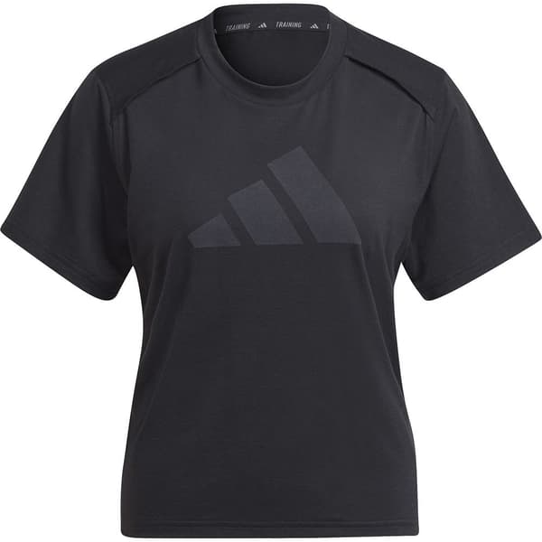 Adidas Lyhythihainen T-paita Power Bl Musta S Nainen