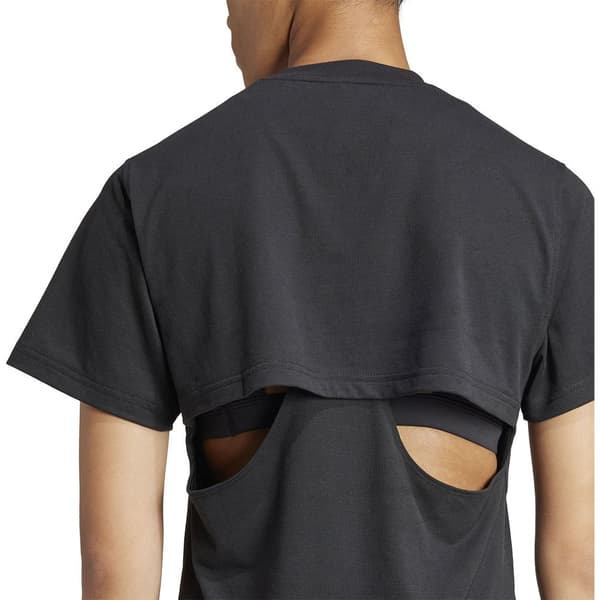 Adidas Lyhythihainen T-paita Power Bl Musta S Nainen