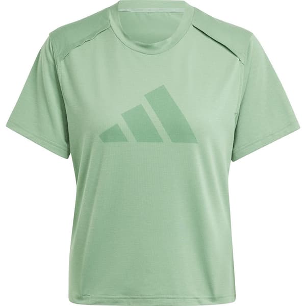 Adidas Kortærmet T-shirt Power Bl Grøn XL Kvinde