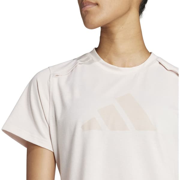 Adidas Lyhythihainen T-paita Power Bl Violetti M Nainen