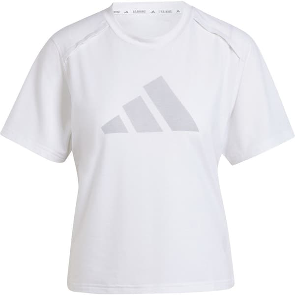 Adidas Lyhythihainen T-paita Power Bl Valkoinen XS Nainen