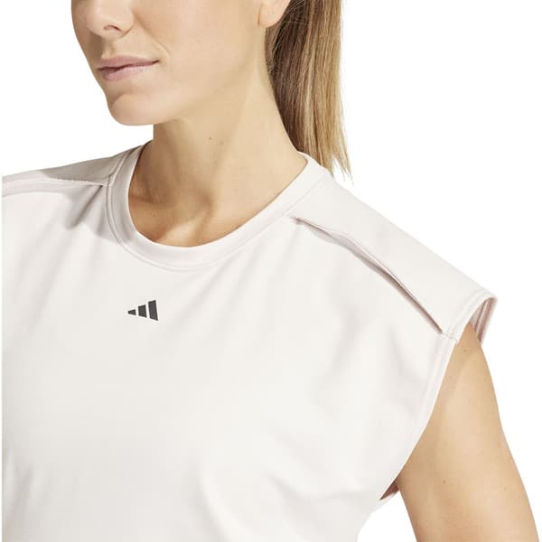Adidas Hihaton T-paita Power Crop Musta L / Regular Nainen