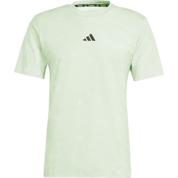 Adidas Kortärmad T-shirt Power Workout Grönt 2XL Man
