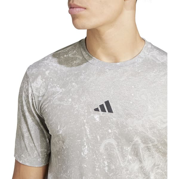 Adidas Kortærmet T-shirt Power Workout Grå 2XL Mand