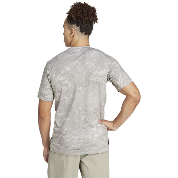 Adidas Kortærmet T-shirt Power Workout Grå 2XL Mand