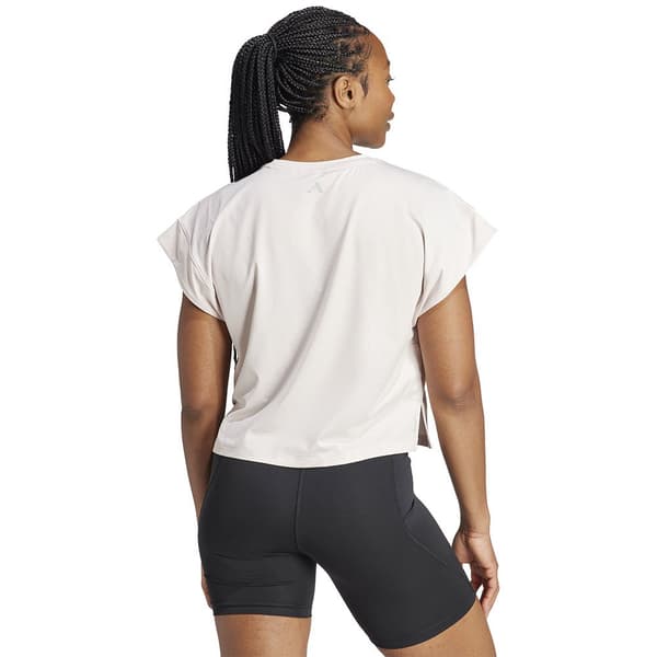 Adidas Lyhythihainen T-paita Studio Violetti M Nainen