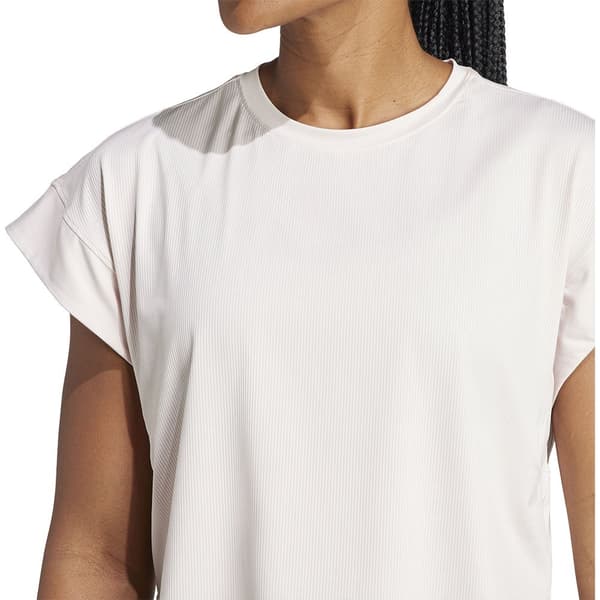 Adidas Lyhythihainen T-paita Studio Violetti S Nainen
