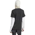 Miniatyrbillede 2 af 5: Adidas Stripes Kortærmet T-shirt Train Icons 3 Sort S Kvinde