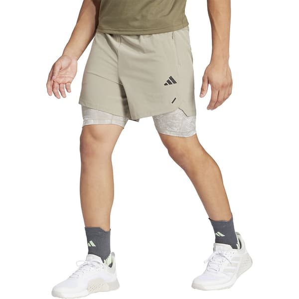 Adidas Shorts Woven Power 2in1 5´´ Grönt 2XL Man