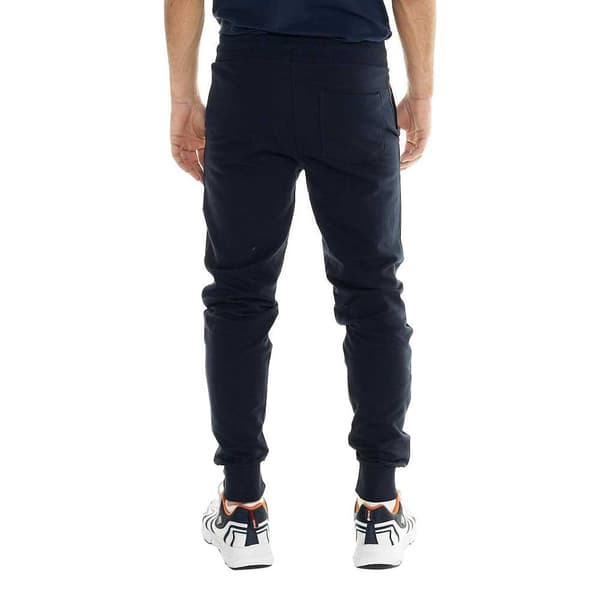 Leone Apparel Träningsbyxor Big Logo Basic Blå L Man