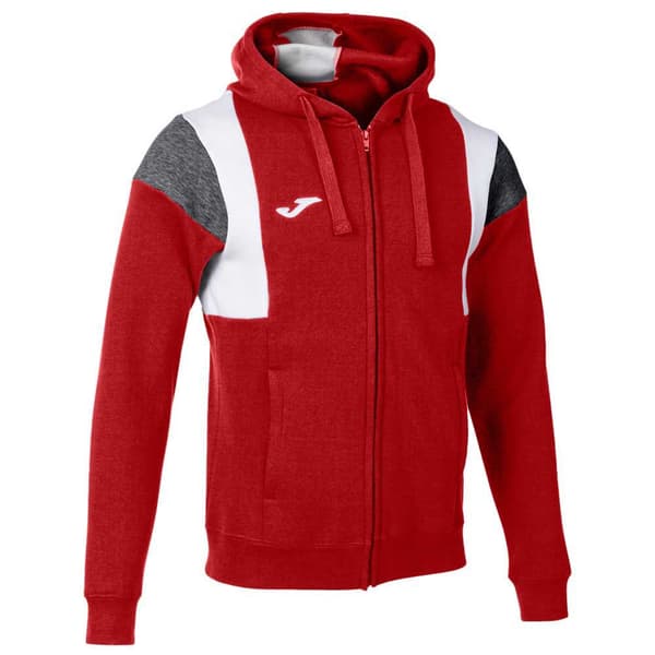 Joma Sweatshirt Med Full Dragkedja Confort Iii Röd 5-6 Years Pojke