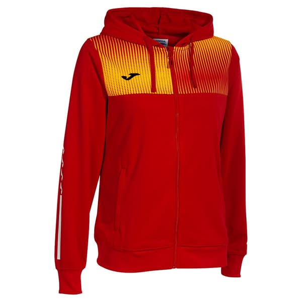Joma Sweatshirt Med Full Dragkedja Röd XL Kvinna