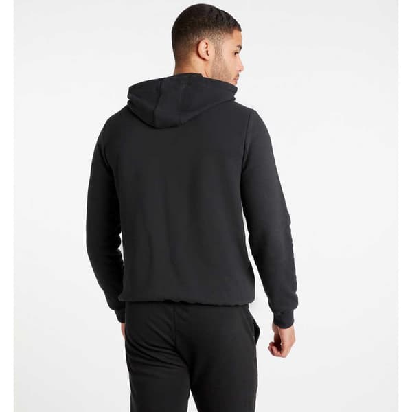 Umbro Halv Lynlås Hættetrøje Large Logo Sort L Mand