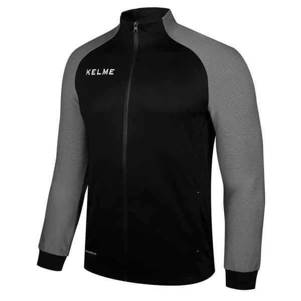 Kelme Fuld Lynlå Sweatshirt Montes Sort,Grå 150 cm Dreng