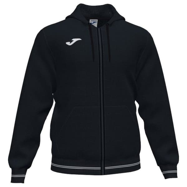 Joma Tröja Med Full Dragkedja Campus Iii Svart 5-6 Years Pojke