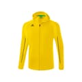 Miniatyrbillede 1 af 2: Erima Sweatshirt Med Fuld Lynlås Liga Star Training Gul 104 cm Dreng