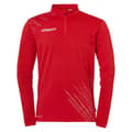 Miniatyrbillede 1 af 4: Uhlsport Halv Lynlå Sweatshirt Score 26 Rød 3XL Mand