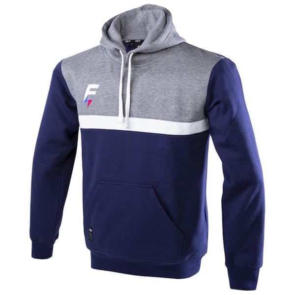 Force Xv Fuld Lynlå Sweatshirt Mediane Blå,Grå 5XL Mand