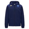 Miniatyrbillede 1 af 3: Kappa Sweatshirt Med Fuld Lynlås Giordizi Blå 4XL Mand