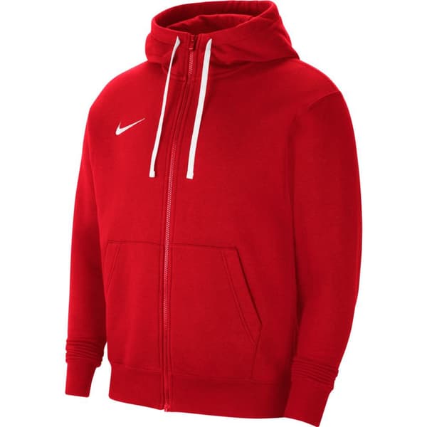Nike Sweatshirt Med Fuld Lynlås Park Fleece Rød XL Mand