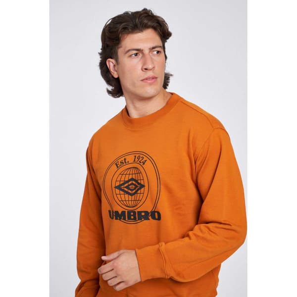 Umbro Sweatshirt Collegiate Graphic Orange S Mand
