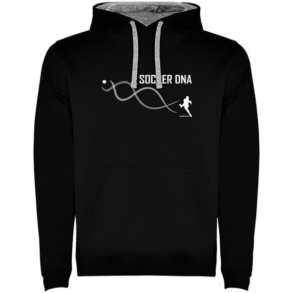 Kruskis Luvtröja Soccer Dna Two-colour Svart 2XL Man