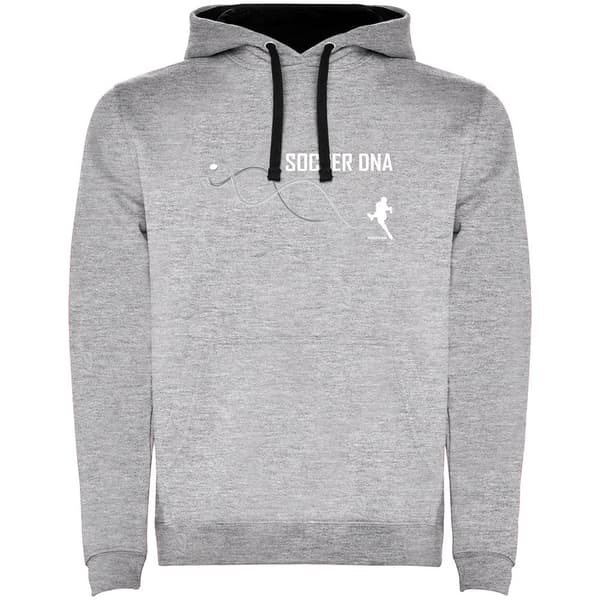 Kruskis Luvtröja Soccer Dna Two-colour Grå 3XL Man