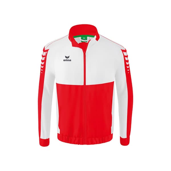 Erima Six Wings Presentation Sweatshirt Med Lynlås Rød 140 cm Dreng
