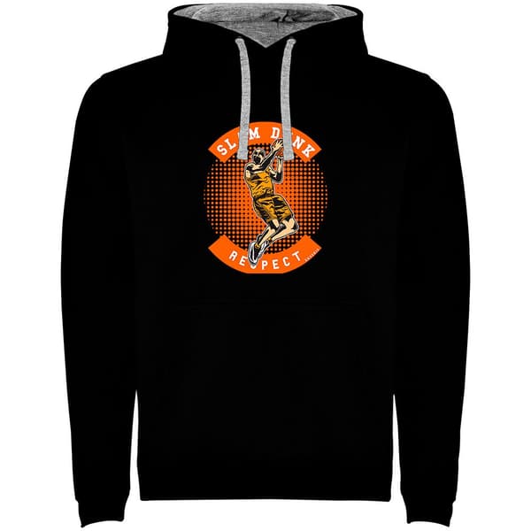 Kruskis Luvtröja Player Respect Bicolor Svart 2XL Man